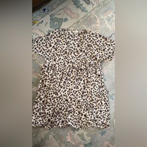 Umgee Leopard Print Mini Dress